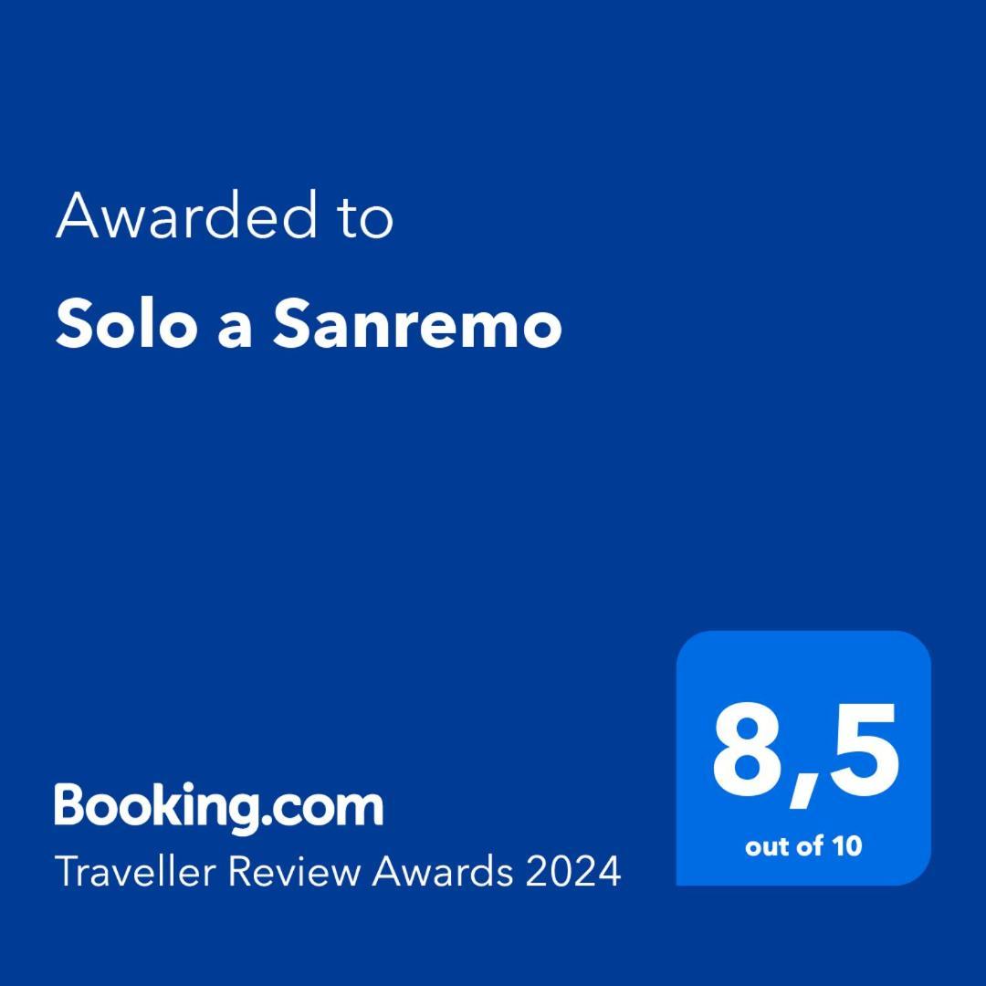 Solo A Sanremo Apartment Exterior photo